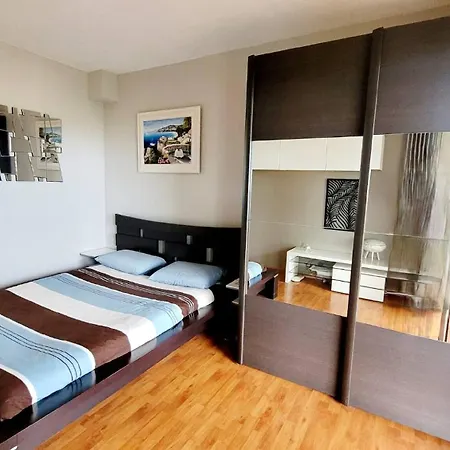Duplex Apartment, Sea View And Swimming Pool ניס