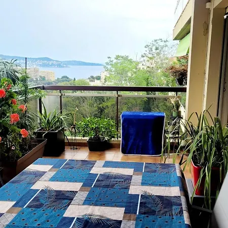 Apartman Duplex Apartment, Sea View And Swimming Pool Nizza